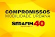 MOBILIDADE URBANA Missão: ampliar o debate sobre o plano de Mobilidade Urbana com toda a sociedade. Objetivo: apresentar a Manaus um plano de Mobilidade