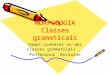 MORFOLOGIA Classes gramaticais Vamos conhecer as dez classes gramaticais... Professora Gislaine