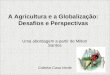 A Agricultura e a Globalização: Desafios e Perspectivas Uma abordagem a partir de Milton Santos Coletivo Casa Verde