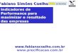 Fabiano Simões Coelho   Indicadores de Performance para maximizar o resultado das empresas