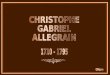 Christophe Gabriel Allegrain - Auto-retrato Christophe Gabriel Allegrain, escultor e pintor, nasceu em 1710 em Paris, onde veio a falecer em 1795