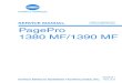 Service manual Minolta PP1380/1390
