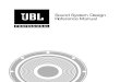 JBL Sound System Design Reference Manual