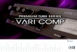 Premium Tube Series Vari Comp Manual English