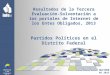 Dirección de Evaluación y Estudios Resultados de la Tercera Evaluación- Solventación a los portales de Internet de los Entes Obligados, 2013 Partidos Políticos