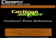 Cavitron Parts Reference