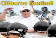 2012 Cleburne Football section