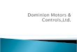 Dominion Motors Case
