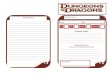 D&D Boardgame Character Sheet