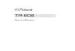 Roland TR606 Manual