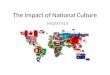 The Impact of National Culture2