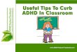 ADHD In The Classroom - ADHD In Class - Manage ADHD In Class