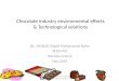 Chocolate industry environmental effects