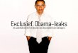 Exclusief: Obama leaks, de waarheid achter het bezoek van de president aan Waregem
