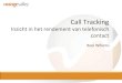 #NVDM11 Roel Willems Call Tracking