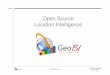 Webinar: GeoBI Initiative -The Open Source Location Intelligence ecosystem