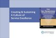 Creating a Culture of Service Excellence