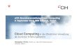 Cloud Computing in der öffentlichen Verwaltung: ein konkreter Erfahrungsbericht