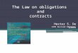 Law On Obligations and Contracts (art. 1369 - 1380)