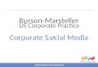 Corporate Social Media by Burson-Marsteller