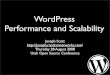 WordPress Performance & Scalability