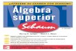 Algebra Superior - Compendio Schaum