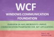WCF - Windows Communication Foundation