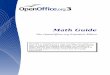 Open Office - Math Guide