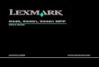 Lexmark X340 Multi-Function Printer Manual