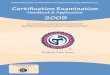 FORM Certification Examination Handbook 2009