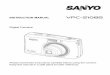 Sanyo Vpc-s1085 Camera Manual