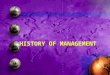 Module 1A - History of Management