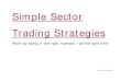 John J. Murphy - Simple Sector Trading