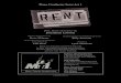 Rent, The Musical (PC Score Act 1)