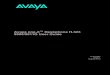 User Guide for Avaya
