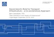 A co-evolutionary approach on Transport Infrastructure development