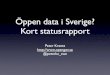Öppen data status (Codemocracy)