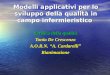 Modelli applicativi per lo sviluppo della qualità in campo infermieristico Verifica della qualità Tonia De Crescenzo A.O.R.N. A. Cardarelli Rianimazione