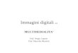 Immagini digitali 3.0 MULTIMEDIALITA Prof. Sergio Capone Prof. Marcello Missiroli