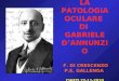 LA PATOLOGIA OCULARE DI GABRIELE DANNUNZIO F. DI CRESCENZO P.E. GALLENGA CHIETI 22-11-2010