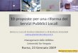 10 proposte per una riforma dei Servizi Pubblici Locali Sintesi a cura di Andrea Gilardoni e di Barbara Antonioli andrea.gilardoni@unibocconi.it andrea.gilardoni@unibocconi.it