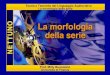 La morfologia della serie Prof. Milly Buonanno Università di Firenze Teoria e Tecniche del Linguaggio Audiovisivo