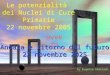 Le potenzialità dei Nuclei di Cure Primarie 22 novembre 2005 ovvero Andata e ritorno dal futuro 22 novembre 2025 by Eugenio Gherardi