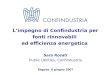 1 Limpegno di Confindustria per fonti rinnovabili ed efficienza energetica Sara Rosati Public Utilities, Confindustria Ragusa, 8 giugno 2007