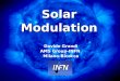 Solar Modulation Davide Grandi AMS Group-INFN Milano-Bicocca