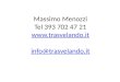 Massimo Menozzi Tel 393 702 47 21   info@    info@