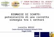 1° FORUM NAZIONALE SUL BIOGAS Biogas e ricerca in Italia BIOMASSE DI SCARTO: potenzialità di una corretta sinergia tra i settori Lorella ROSSI Centro Ricerche