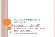 SCUOLA PRIMARIA SILIQUA CLASSE 2^ A IL MONDO E FATTO DI COLORI RICICLANDO… Anno scolastico 2012/13