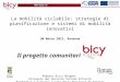 Www.bicy.it La mobilità ciclabile: strategie di pianificazione e sistemi di mobilità innovativi 30 Marzo 2012, Ravenna Il progetto comunitario Roberto