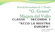 CLASSE SECONDA I ECCO LA NOSTRA EUROPA Anno scolastico 2012-2013